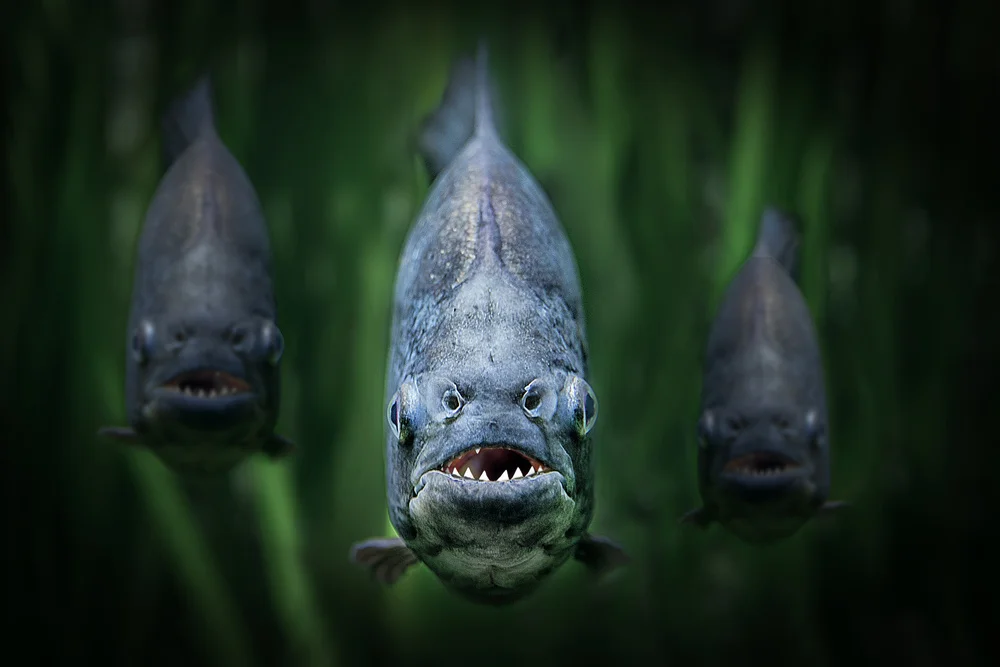 Piranhas- The Fearsome Bites