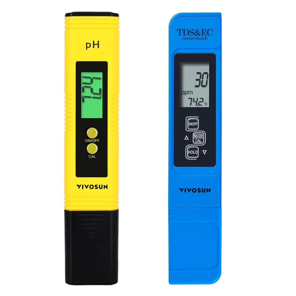 VIVOSUN Digital pH and TDS Meter Kits