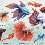 different Betta fish types