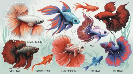 different Betta fish types