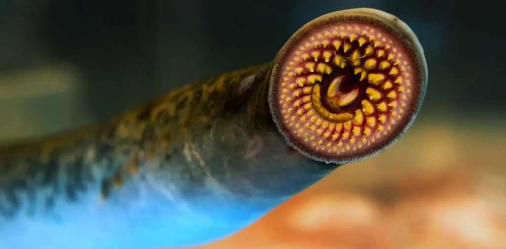 lamprey toothless fish